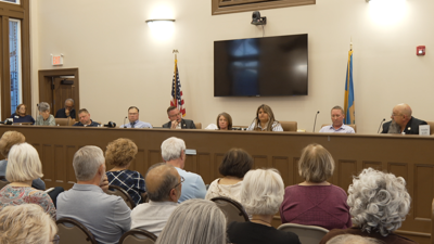 Georgetown candidates speak at a forum ahead of the election.