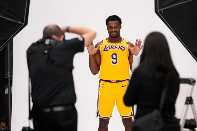 Lakers Media Day Basketball