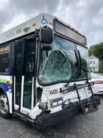 6 people hurt in crash involving DART bus and 3 cars in Milton