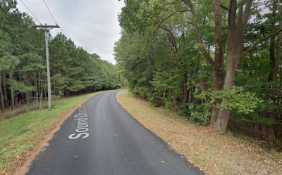 Sound Church Road between Lighthouse Road and Lakeview Drive