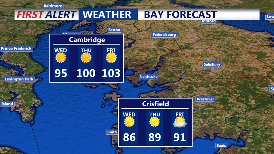 BAY FORECAST 3 DAYS