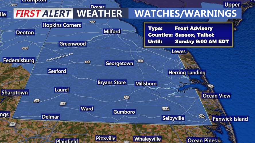 Frost Advisory