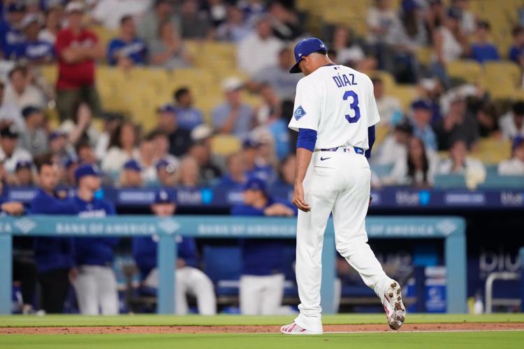 Brewers Dodgers Baseball