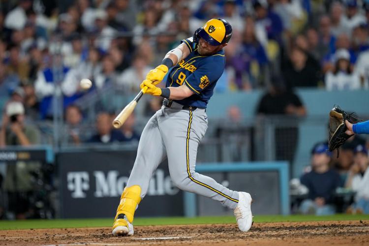 NLCS Brewers Dodgers Baseball