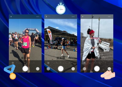 Eleisa Running Photos