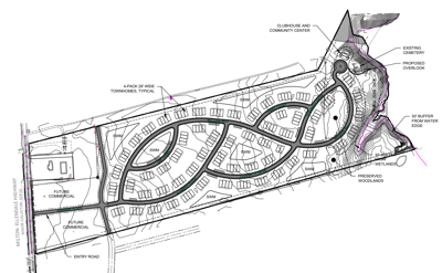 Map Townhome layout