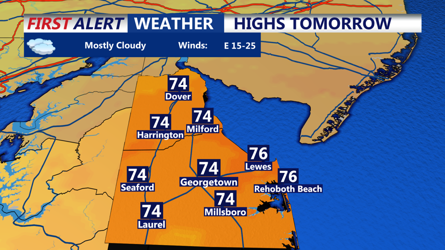HIGHS TOMORROW - SUSSEX