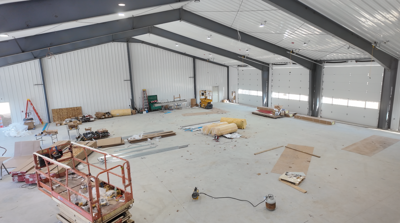 New building under construction