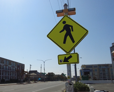 Dewey Beach seeks to enhance pedestrian safety with lowered crossing beacons and extended barriers