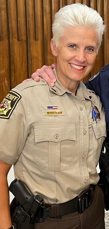 Dewey Beach's new police chief, Constance Speake.