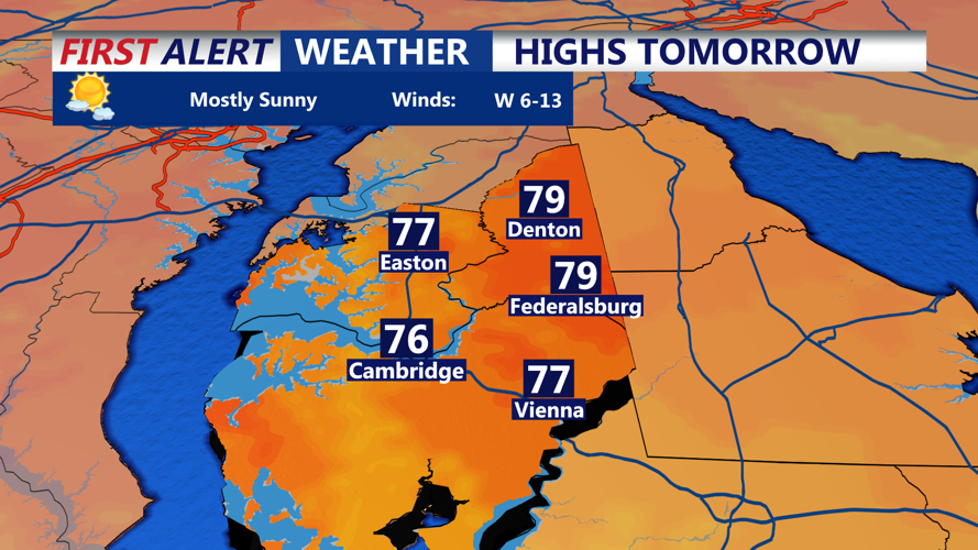 HIGHS TOMORROW CAMBRIDGE
