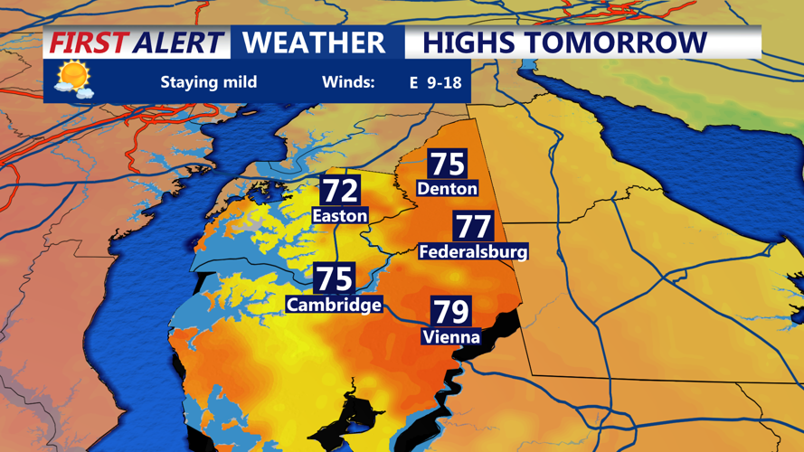 HIGHS TOMORROW CAMBRIDGE