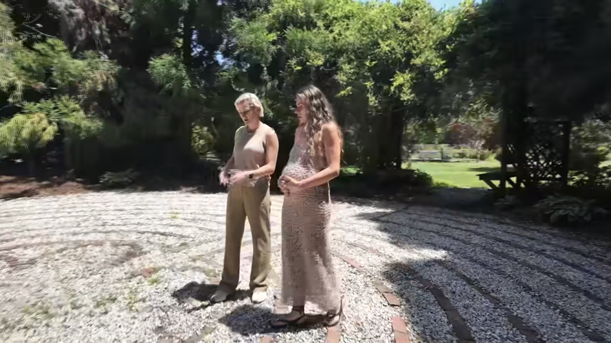 labyrinth at Lavender Fields