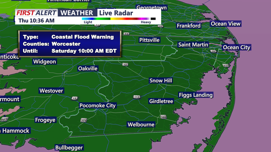 COASTAL FLOOD WARNINGS