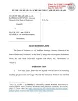 Delaware V. Glock Inc
