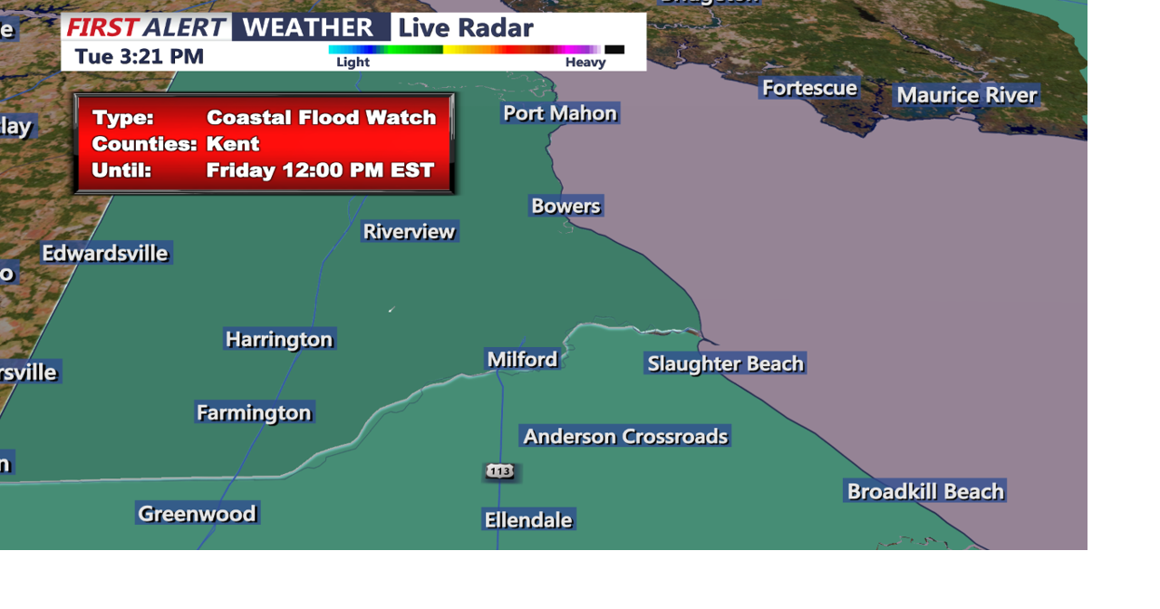 Coastal Flood Advisory in Effect and Cold Weather Grips the Region ...