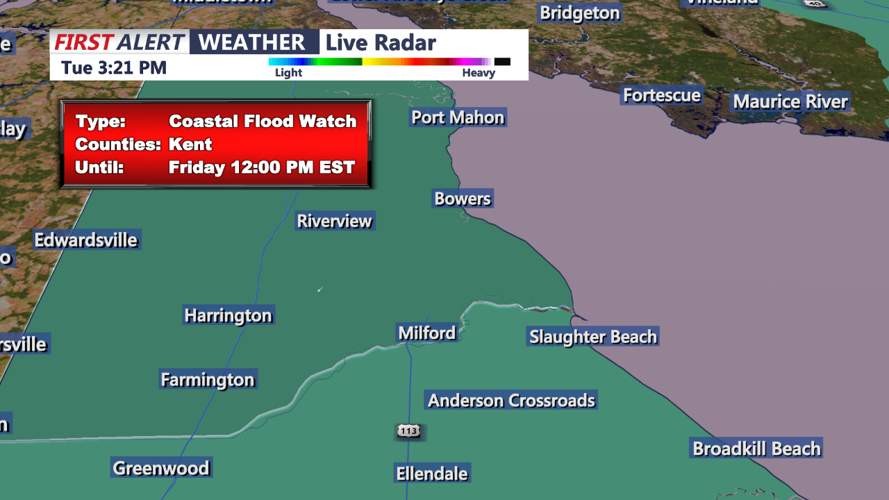 COASTAL FLOOD ADVISORY - KENT