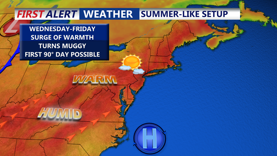 Smoky conditions continue, increasing warmth and humidity | Weather ...