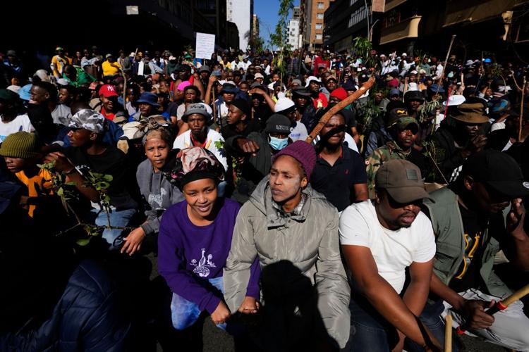 South Africa Migration Protests