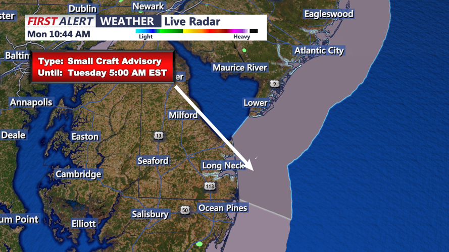 SMALL CRAFT ADVISORY - SUSSEX