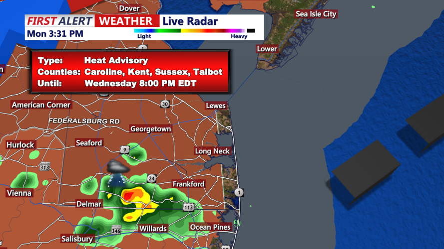 Recent Heat Advisory