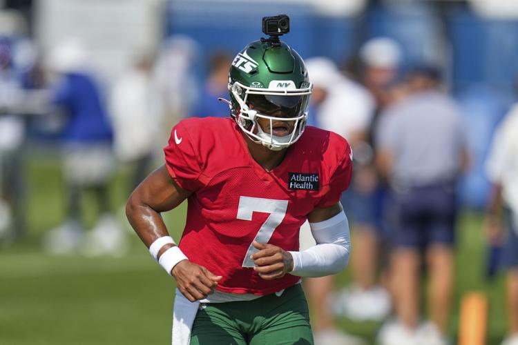 Jets Giants Camp Football