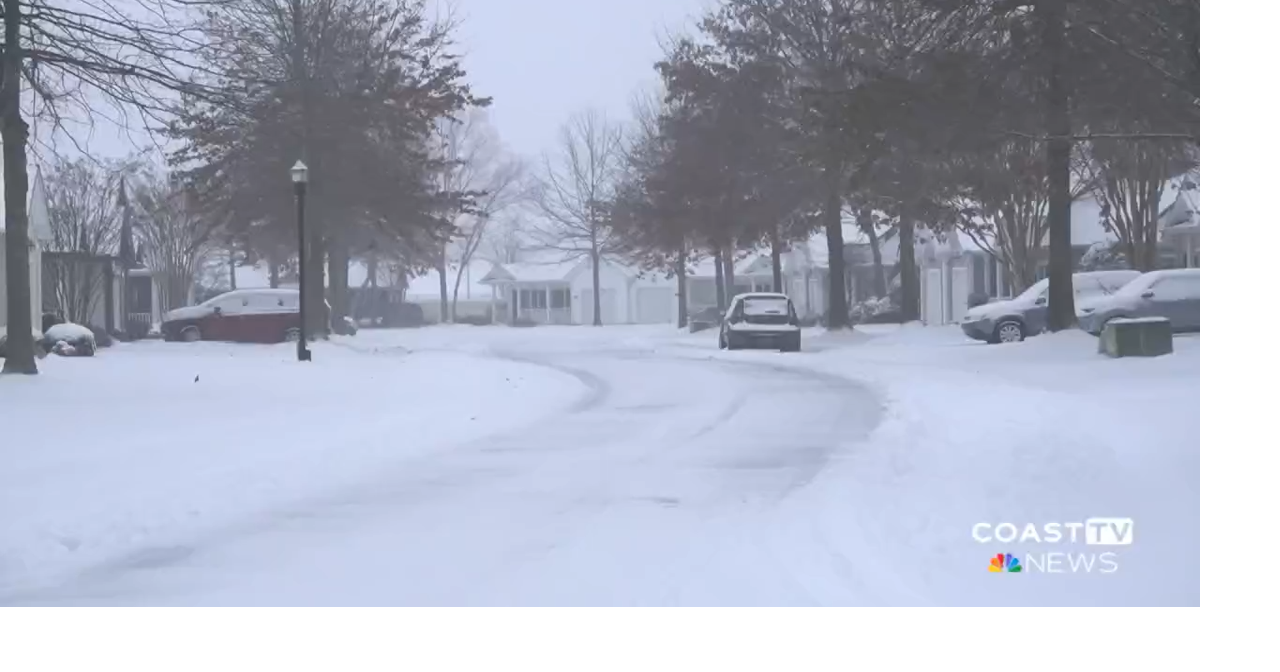 Snow turns to sleet as crews tackle slippery Sunday in Georgetown ...