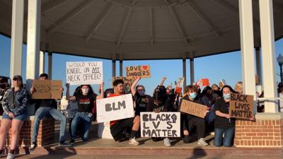 Peaceful Demonstration Held in Rehoboth Beach to Protest the Death of George Floyd