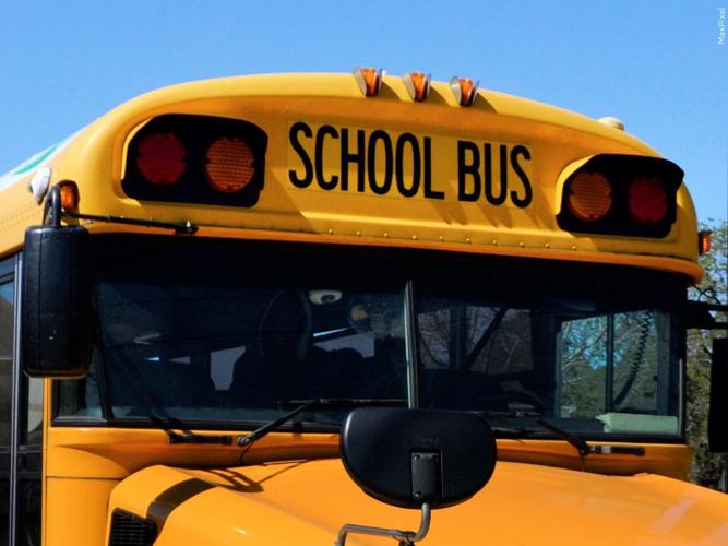 The crash involved a school bus and another motor vehicle.