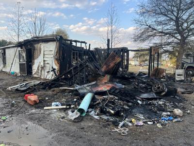 Georgetown garage fire