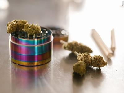 Marijuana jar
