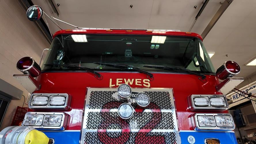 lewes fire truck