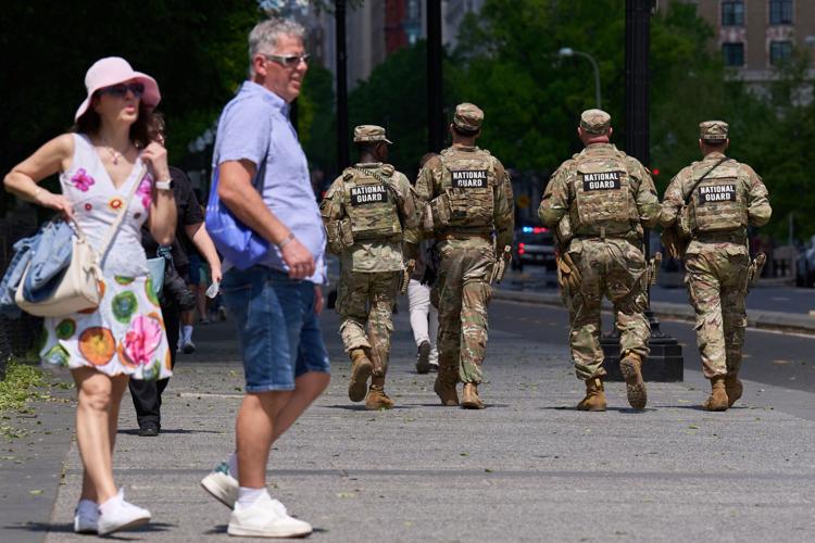 National Guard One Year in DC