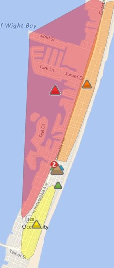 Power Outage in the Southern Part of Ocean City