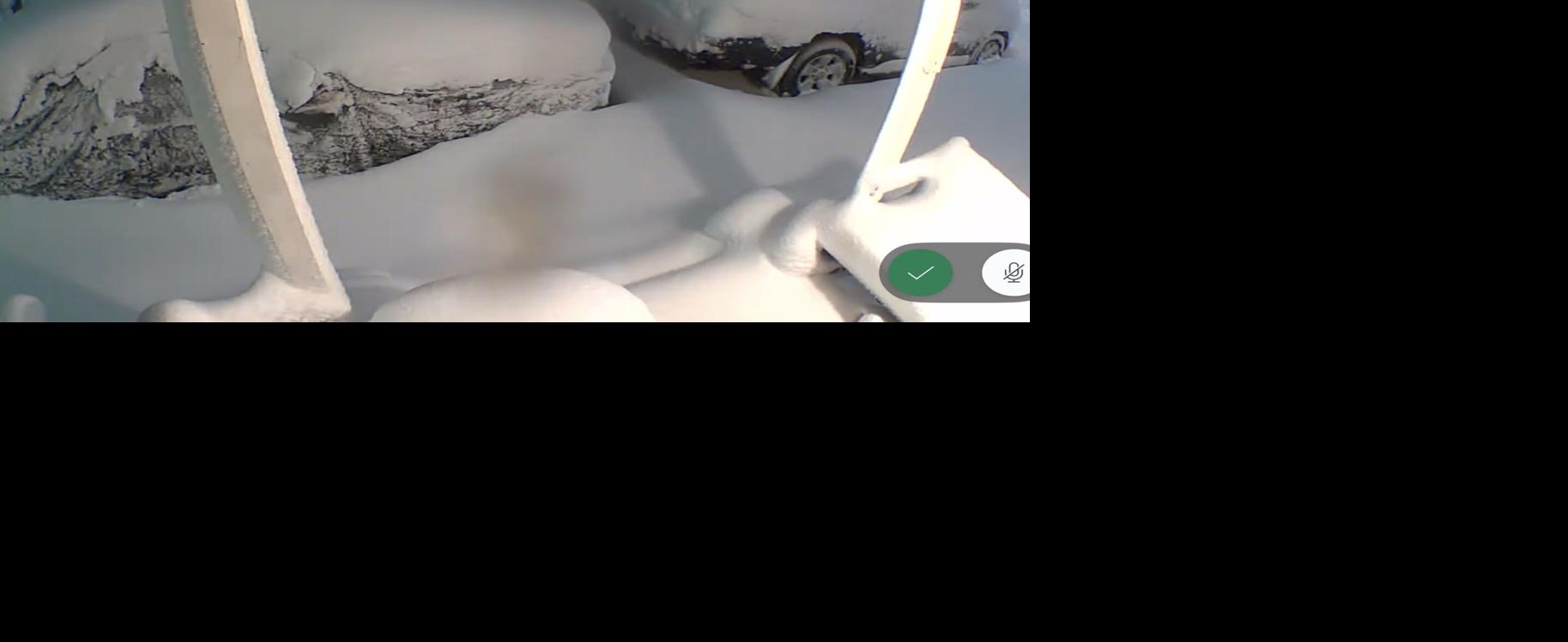 Millsboro Snow Piles Up