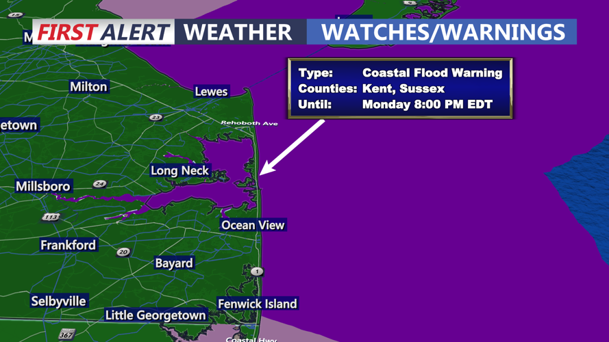 Coastal Flood Warning