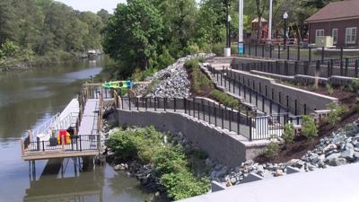 Grove Park Dock Access Almost Ready for Public Use