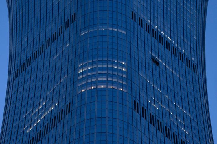 China Tower Damaged