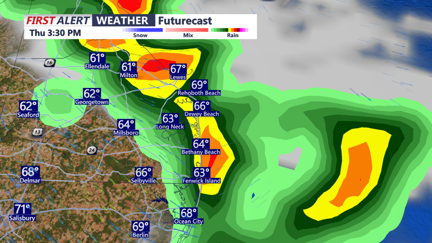 Cool and breezy weekend ahead for Sussex County | Weather | coasttv.com