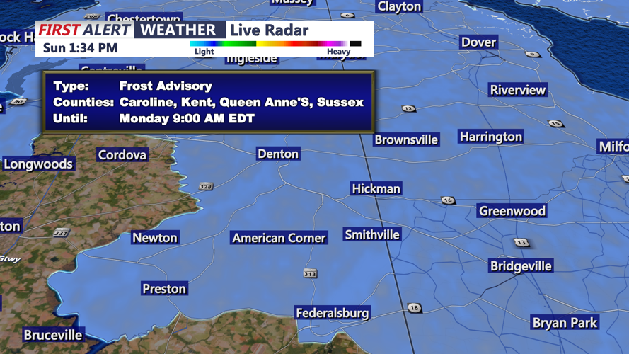 FROST ADVISORY - 1