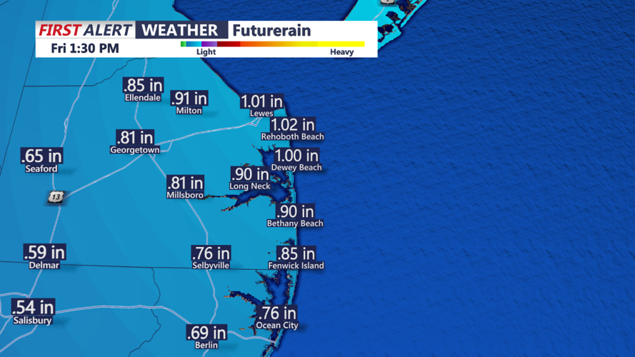 rain totals