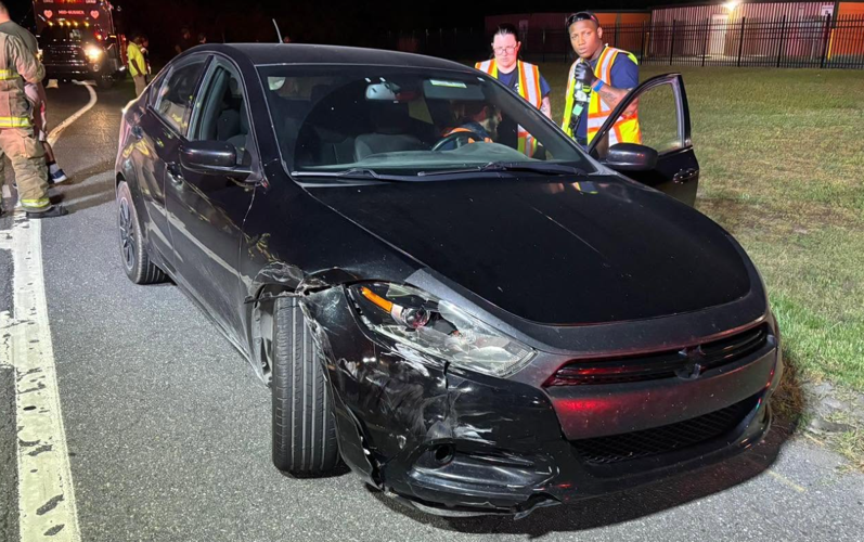 One person was transported to a medical facility for further observation.