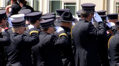 berry funeral salute