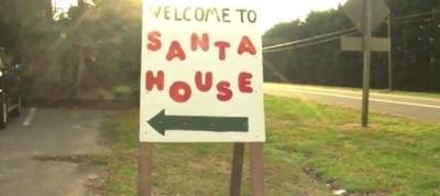 Santa's House Making Christmas Merry For Needy Families