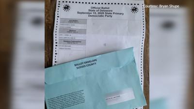 Republican Representative Receives Democratic Mail-in Ballot