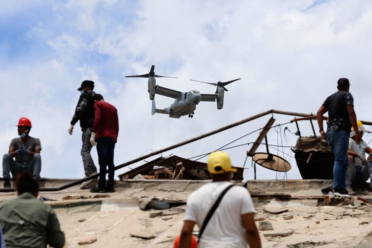 APTOPIX Venezuela Earthquake