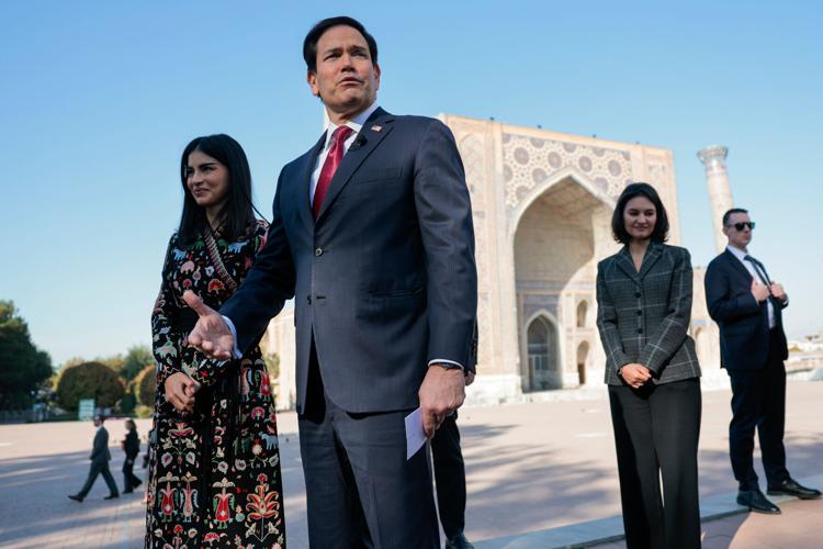Uzbekistan US Rubio Central Asia