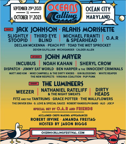 Oceans Calling Music Festival 2023