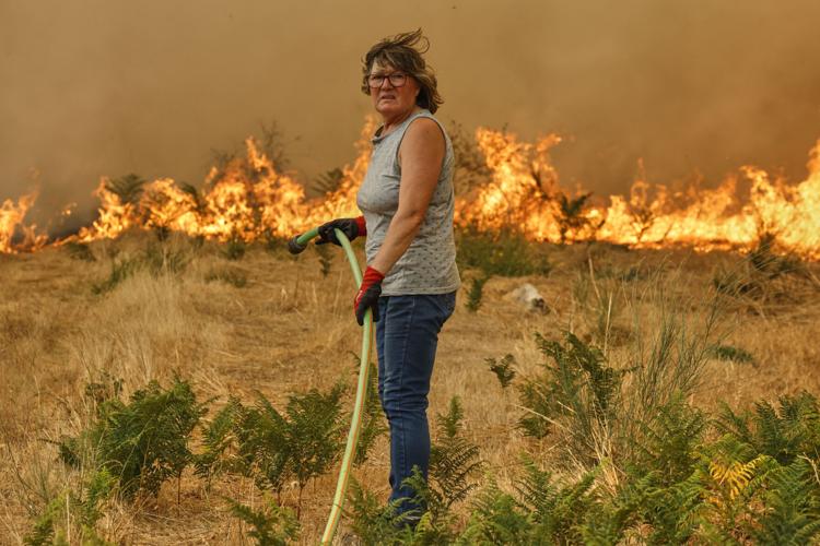 APTOPIX Spain Fires