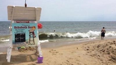 Expect Dangerous Rip Currents at Delaware Beaches